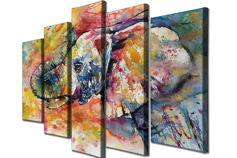 Veggdekorasjon Canvas Bilde 5-delt