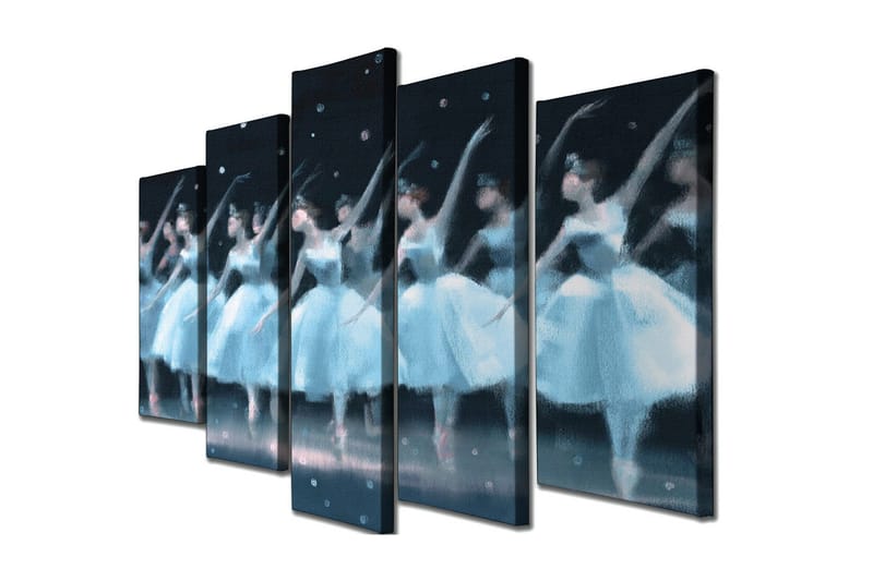 Veggdekorasjon Canvas Bilde 5-delt