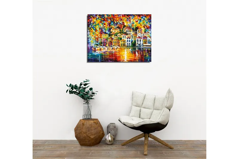 Veggdekorasjon Canvas Bilde - Interiør - Maleri & posters - Lerretsbilder