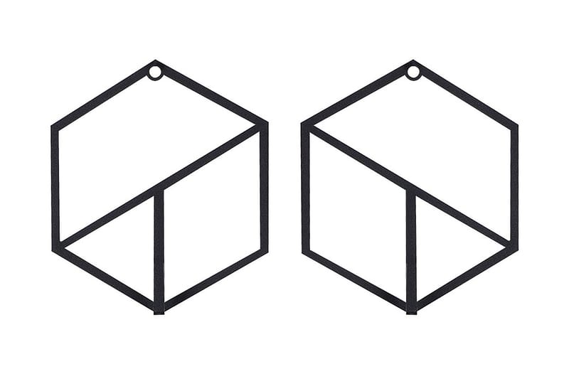 Veggdekorasjon Knagger