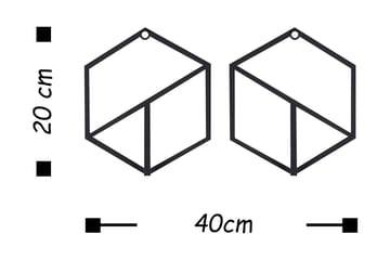 Veggdekorasjon Knagger - Interiør - Maleri & posters - Lerretsbilder