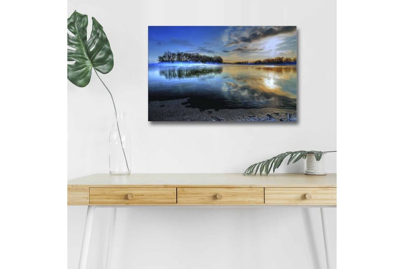 Veggdekorasjon LED-belysning Canvas Bilde - Interiør - Maleri & posters - Lerretsbilder