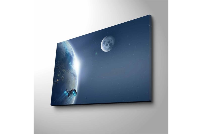 Veggdekorasjon LED-belysning Canvas Bilde - Interiør - Maleri & posters - Lerretsbilder