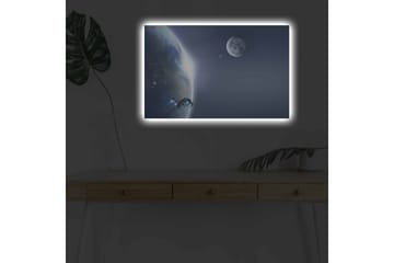 Veggdekorasjon LED-belysning Canvas Bilde - Interiør - Maleri & posters - Lerretsbilder