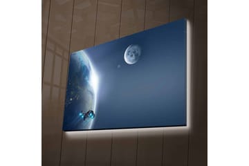 Veggdekorasjon LED-belysning Canvas Bilde - Interiør - Maleri & posters - Lerretsbilder