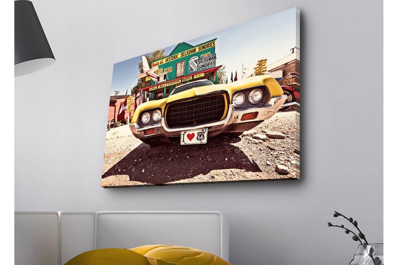 Veggdekorasjon LED-belysning Canvas Bilde - Interiør - Maleri & posters - Lerretsbilder