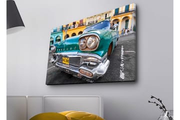 Veggdekorasjon LED-belysning Canvas Bilde - Interiør - Maleri & posters - Lerretsbilder