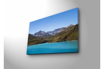 Veggdekorasjon LED-belysning Canvas Bilde - Interiør - Maleri & posters - Lerretsbilder