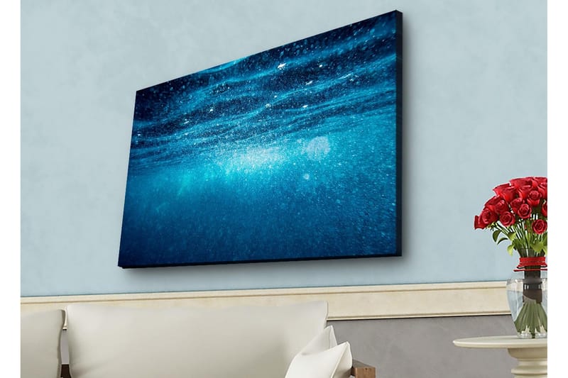 Veggdekorasjon LED-belysning Canvas Bilde - Interiør - Maleri & posters - Lerretsbilder