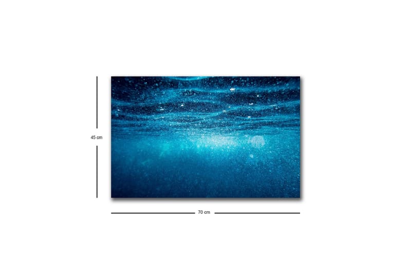 Veggdekorasjon LED-belysning Canvas Bilde - Interiør - Maleri & posters - Lerretsbilder