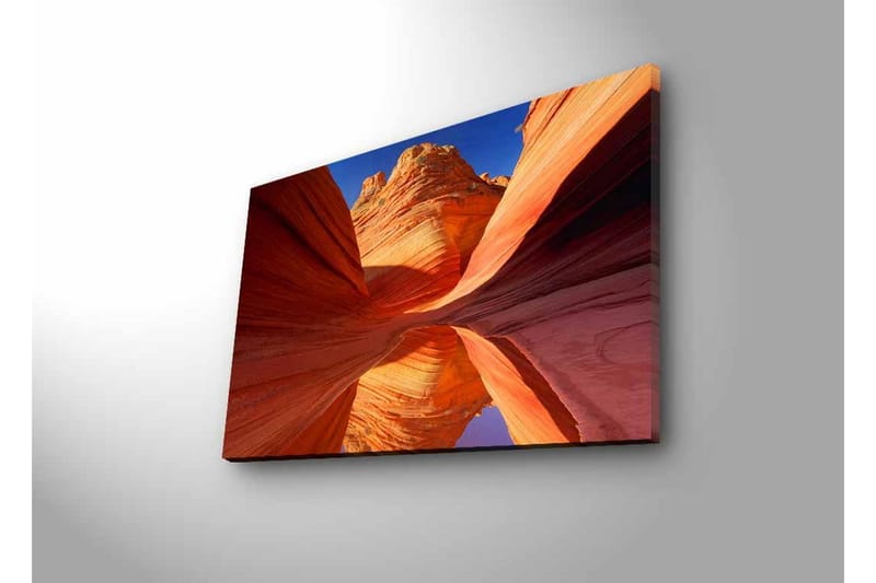 Veggdekorasjon LED-belysning Canvas Bilde - Interiør - Maleri & posters - Lerretsbilder