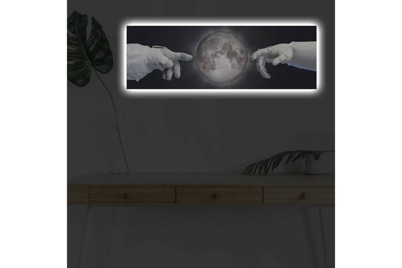 Veggdekorasjon LED-belysning Canvas Bilde - Interiør - Maleri & posters - Lerretsbilder