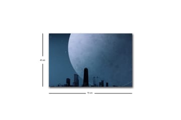 Veggdekorasjon LED-belysning Canvas Bilde - Interiør - Maleri & posters - Lerretsbilder
