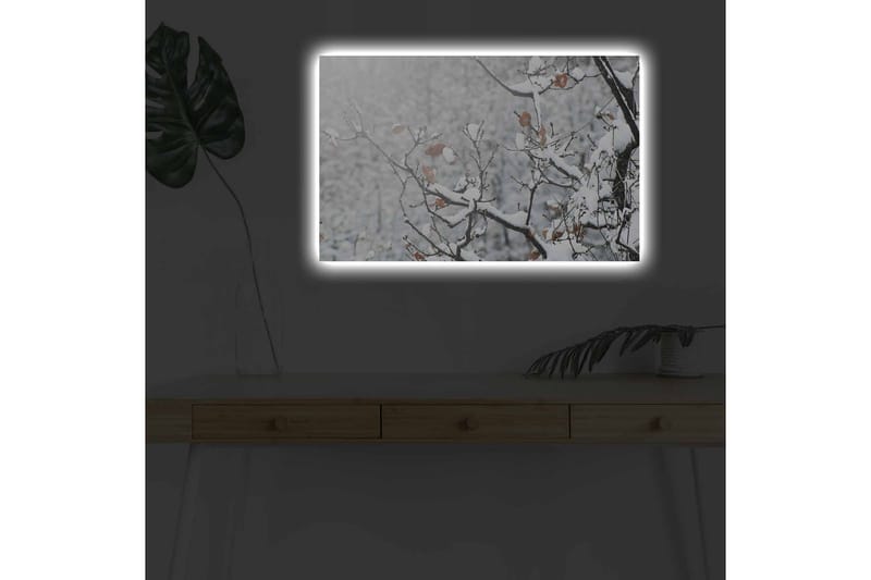 Veggdekorasjon LED-belysning Canvas Bilde - Interiør - Maleri & posters - Lerretsbilder