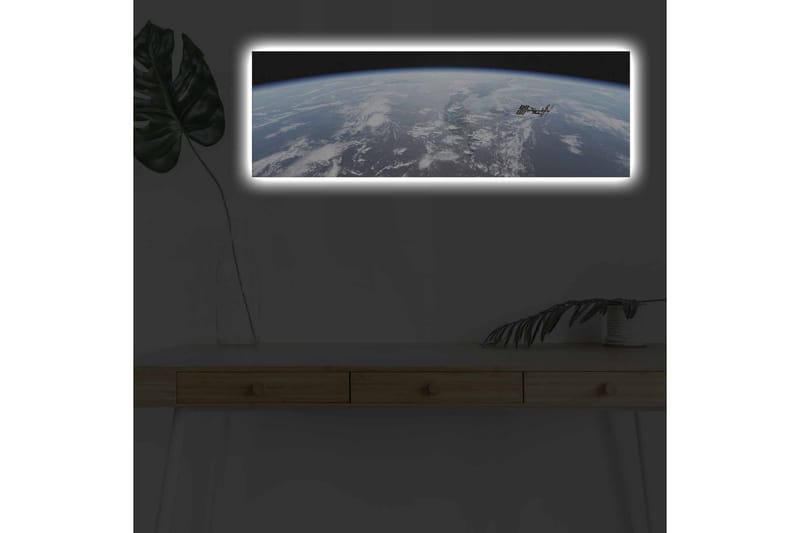 Veggdekorasjon LED-belysning Canvas Bilde - Interiør - Maleri & posters - Lerretsbilder