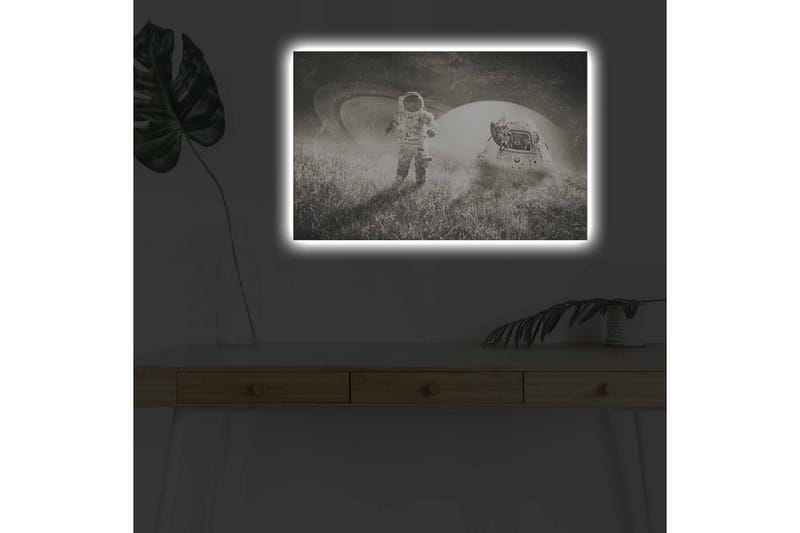 Veggdekorasjon LED-belysning Canvas Bilde - Interiør - Maleri & posters - Lerretsbilder