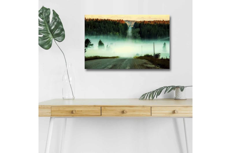 Veggdekorasjon LED-belysning Canvas Bilde - Interiør - Maleri & posters - Lerretsbilder