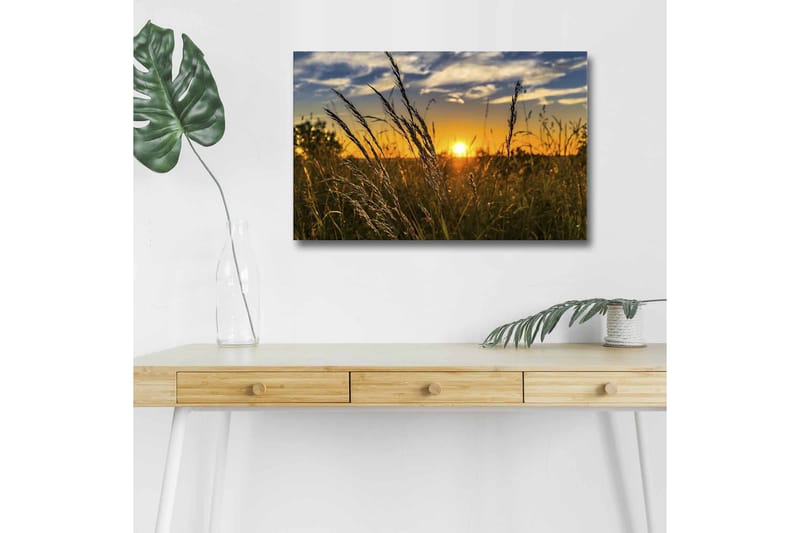 Veggdekorasjon LED-belysning Canvas Bilde - Interiør - Maleri & posters - Lerretsbilder