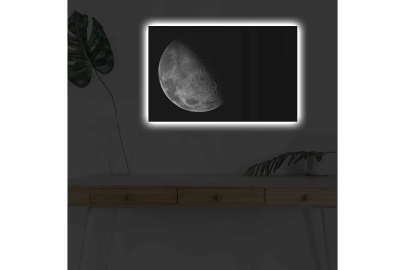 Veggdekorasjon LED-belysning Canvas Bilde - Interiør - Maleri & posters - Lerretsbilder
