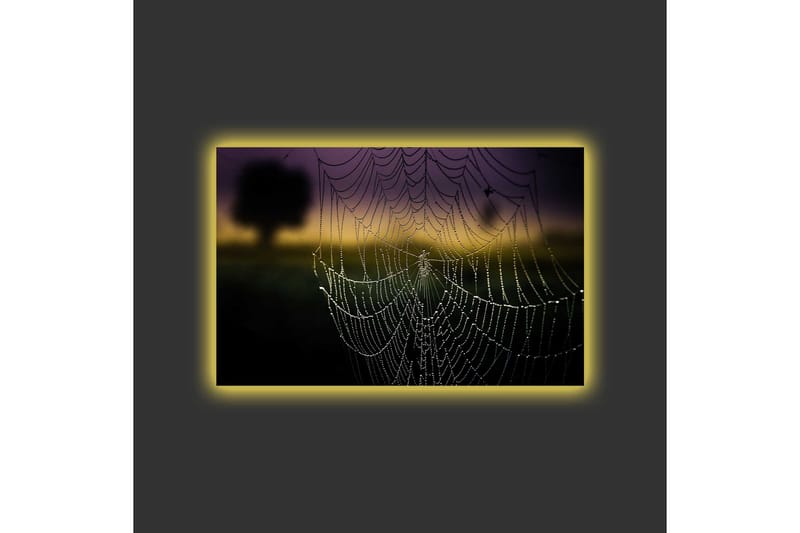 Veggdekorasjon LED-belysning Canvas Bilde - Interiør - Maleri & posters - Lerretsbilder