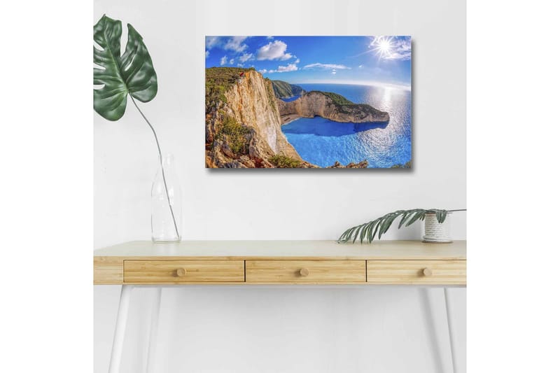 Veggdekorasjon LED-belysning Canvas Bilde - Interiør - Maleri & posters - Lerretsbilder