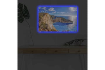 Veggdekorasjon LED-belysning Canvas Bilde - Interiør - Maleri & posters - Lerretsbilder