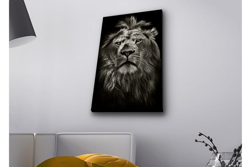 Veggdekorasjon LED-belysning Canvas Bilde - Interiør - Maleri & posters - Lerretsbilder
