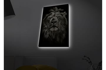 Veggdekorasjon LED-belysning Canvas Bilde - Interiør - Maleri & posters - Lerretsbilder