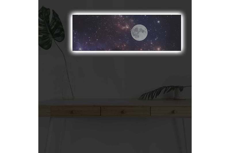 Veggdekorasjon LED-belysning Canvas Bilde - Interiør - Maleri & posters - Lerretsbilder