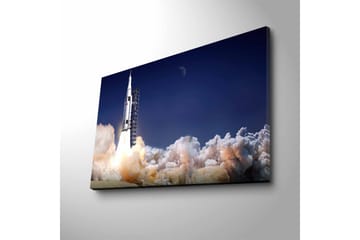 Veggdekorasjon LED-belysning Canvas Bilde - Interiør - Maleri & posters - Lerretsbilder