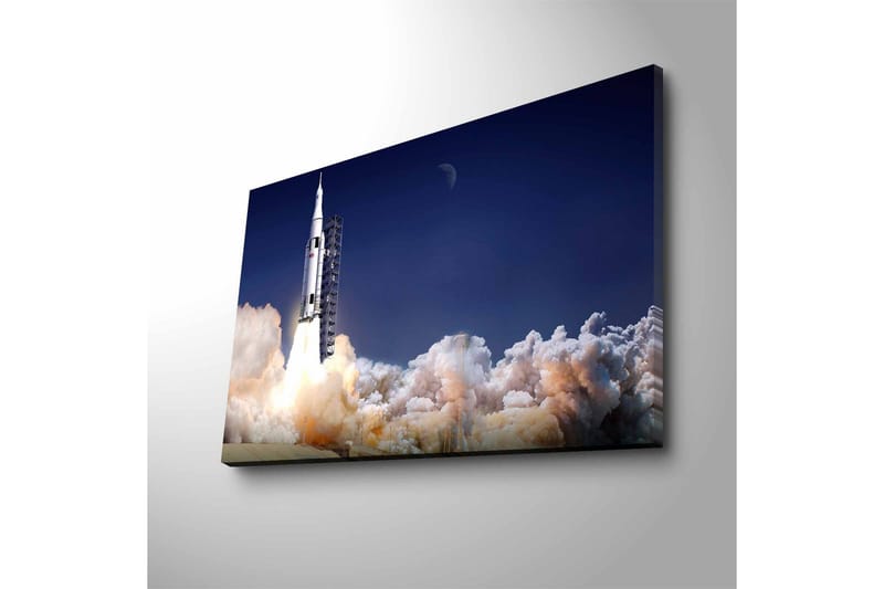 Veggdekorasjon LED-belysning Canvas Bilde - Interiør - Maleri & posters - Lerretsbilder