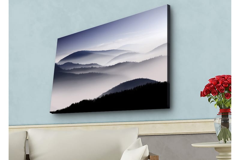 Veggdekorasjon LED-belysning Canvas Bilde - Interiør - Maleri & posters - Lerretsbilder