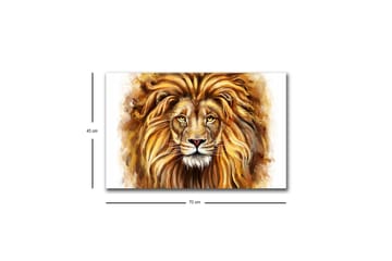 Veggdekorasjon LED-belysning Canvas Bilde - Interiør - Maleri & posters - Lerretsbilder