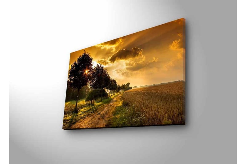 Veggdekorasjon LED-belysning Canvas Bilde - Interiør - Maleri & posters - Lerretsbilder