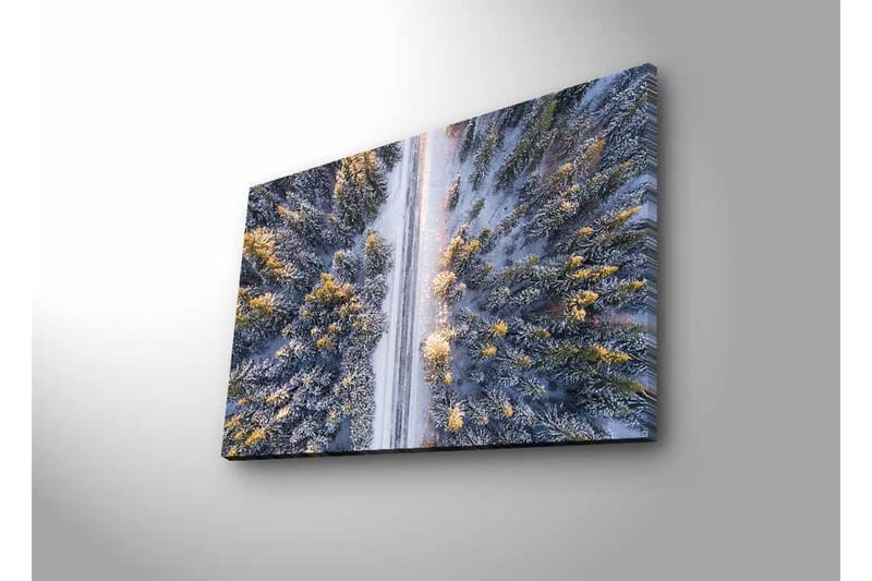 Veggdekorasjon LED-belysning Canvas Bilde - Interiør - Maleri & posters - Lerretsbilder