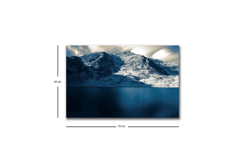 Veggdekorasjon LED-belysning Canvas Bilde - Interiør - Maleri & posters - Lerretsbilder