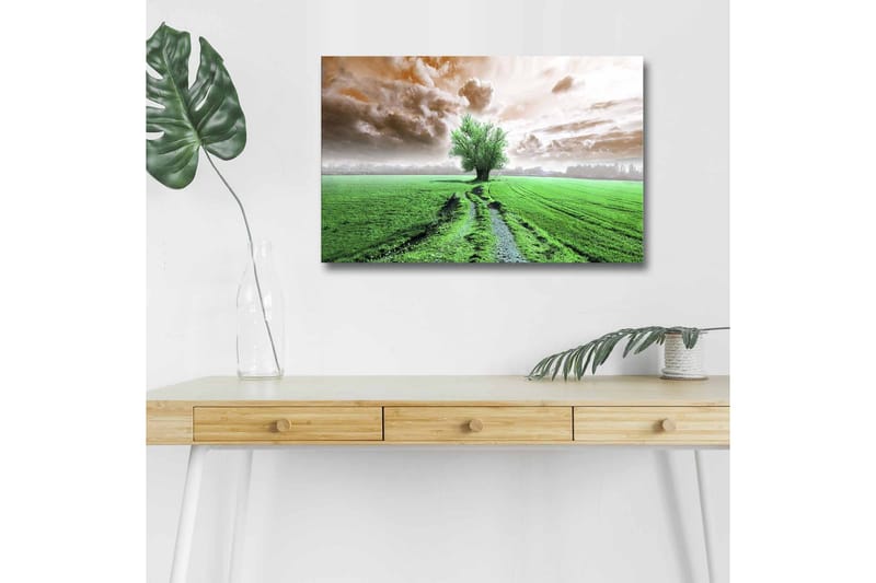 Veggdekorasjon LED-belysning Canvas Bilde - Interiør - Maleri & posters - Lerretsbilder
