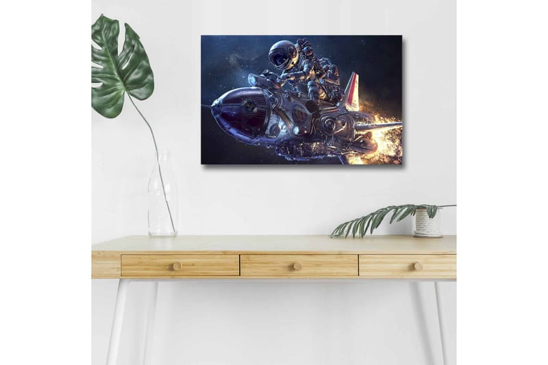 Veggdekorasjon LED-belysning Canvas Bilde - Interiør - Maleri & posters - Lerretsbilder