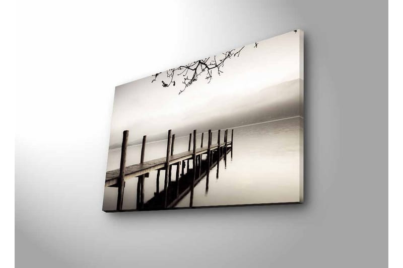 Veggdekorasjon LED-belysning Canvas Bilde - Interiør - Maleri & posters - Lerretsbilder