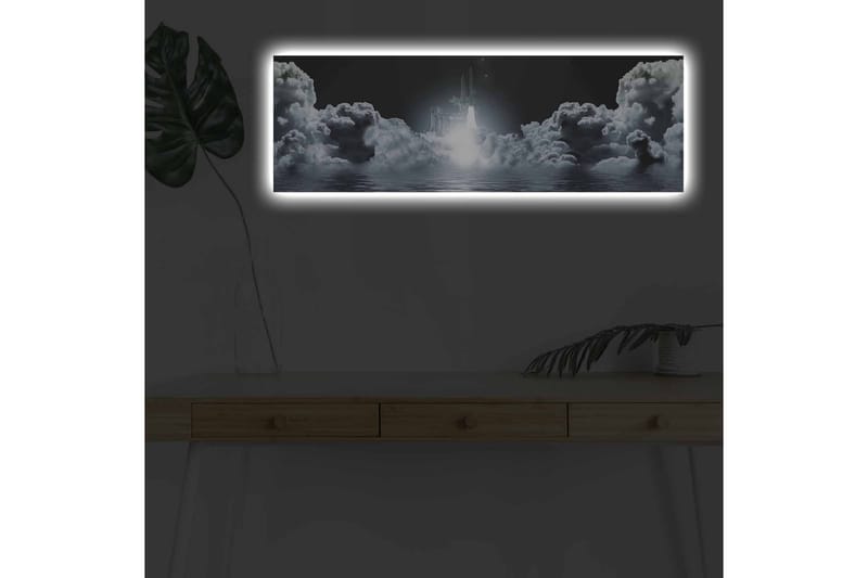 Veggdekorasjon LED-belysning Canvas Bilde - Interiør - Maleri & posters - Lerretsbilder