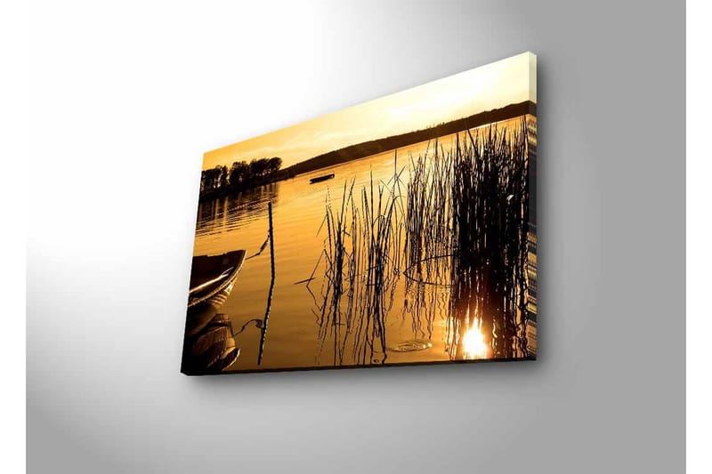 Veggdekorasjon LED-belysning Canvas Bilde - Interiør - Maleri & posters - Lerretsbilder