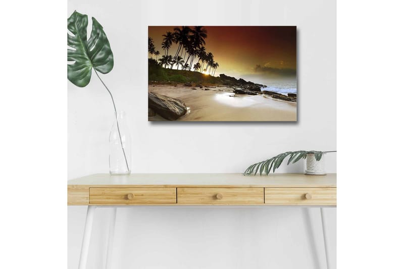 Veggdekorasjon LED-belysning Canvas Bilde - Interiør - Maleri & posters - Lerretsbilder