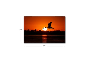 Veggdekorasjon LED-belysning Canvas Bilde - Interiør - Maleri & posters - Lerretsbilder