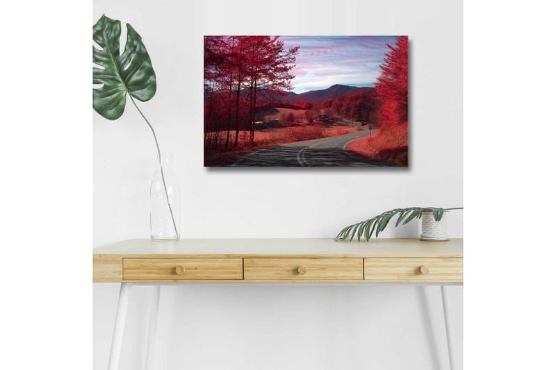 Veggdekorasjon LED-belysning Canvas Bilde - Interiør - Maleri & posters - Lerretsbilder