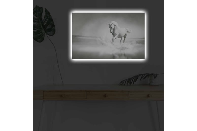 Veggdekorasjon LED-belysning Canvas Bilde - Interiør - Maleri & posters - Lerretsbilder