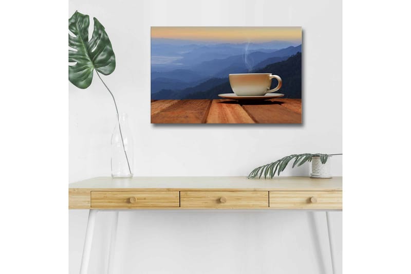 Veggdekorasjon LED-belysning Canvas Bilde - Interiør - Maleri & posters - Lerretsbilder