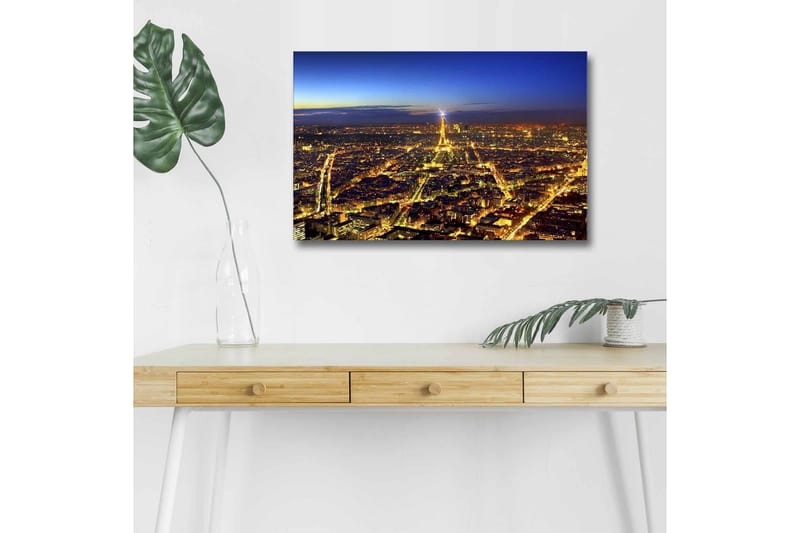 Veggdekorasjon LED-belysning Canvas Bilde - Interiør - Maleri & posters - Lerretsbilder