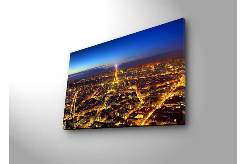 Veggdekorasjon LED-belysning Canvas Bilde - Interiør - Maleri & posters - Lerretsbilder