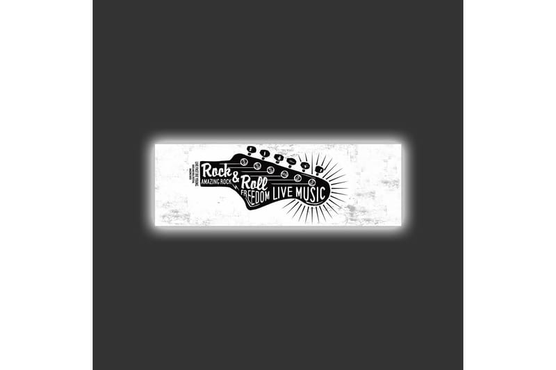 Veggdekorasjon LED-belysning Canvas Bilde - Interiør - Maleri & posters - Lerretsbilder