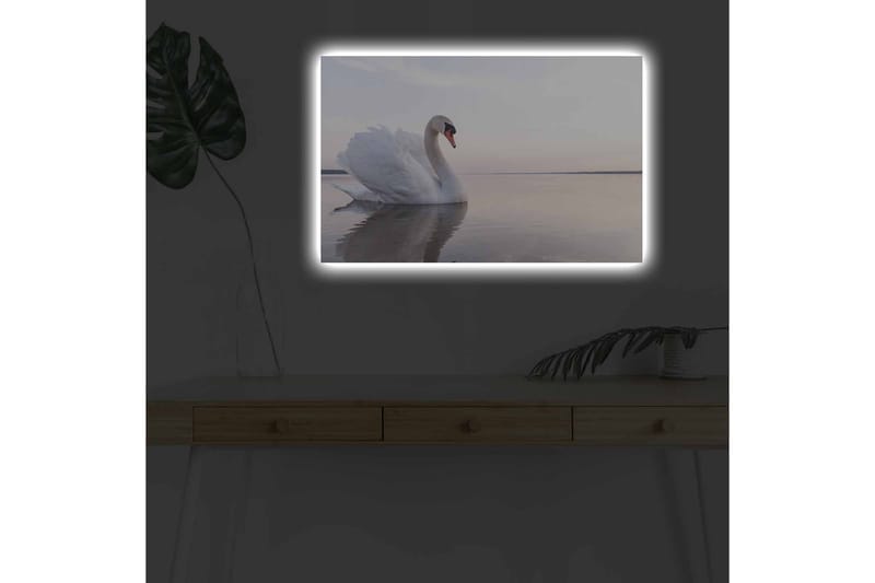 Veggdekorasjon LED-belysning Canvas Bilde - Interiør - Maleri & posters - Lerretsbilder